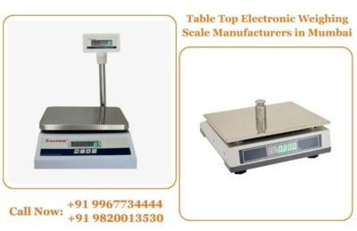 Table Top Electronic Weighing Scale Manufacturers in Mumbai