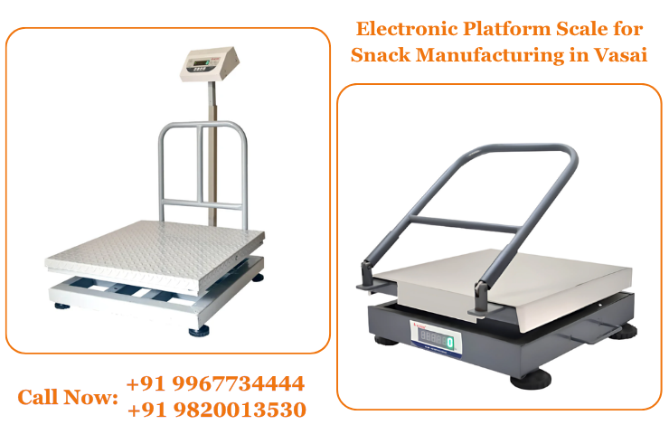 Electronic Platform Scale for Snack Manufacturing in Vasai