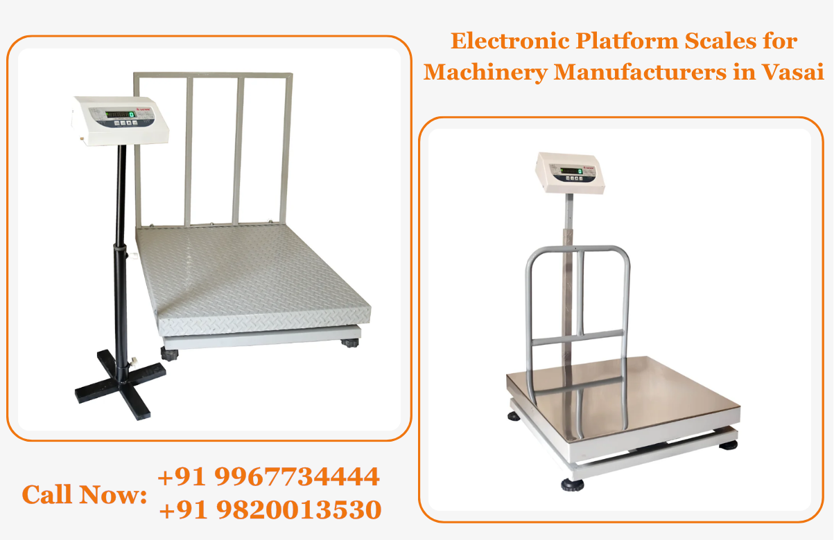 Electronic Platform Scales for Machinery Manufacturers in Vasai