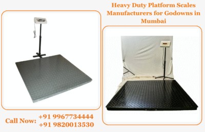 Heavy Duty Platform Scales Manufacturers for Godowns in Mumbai