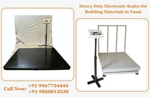 Material Scale Machine Heavy Duty Electronic Scales for Building Materials in Vasai