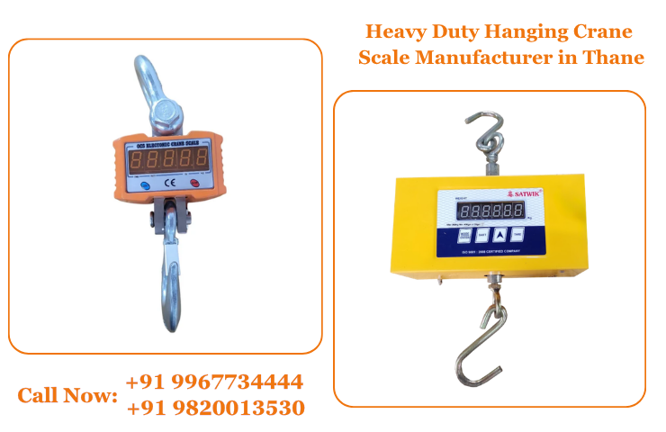 Heavy Duty Hanging Crane Scale Manufacturer in Thane