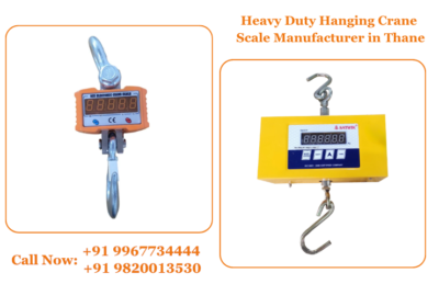 Heavy Duty Hanging Crane Scale Manufacturer in Thane