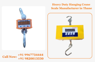 Heavy Duty Hanging Crane Scale Manufacturer in Thane