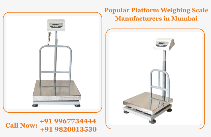 Popular Platform Weighing Scale Manufacturers in Mumbai