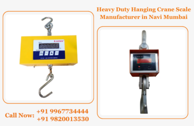 Heavy Duty Hanging Crane Scale Manufacturer in Navi Mumbai